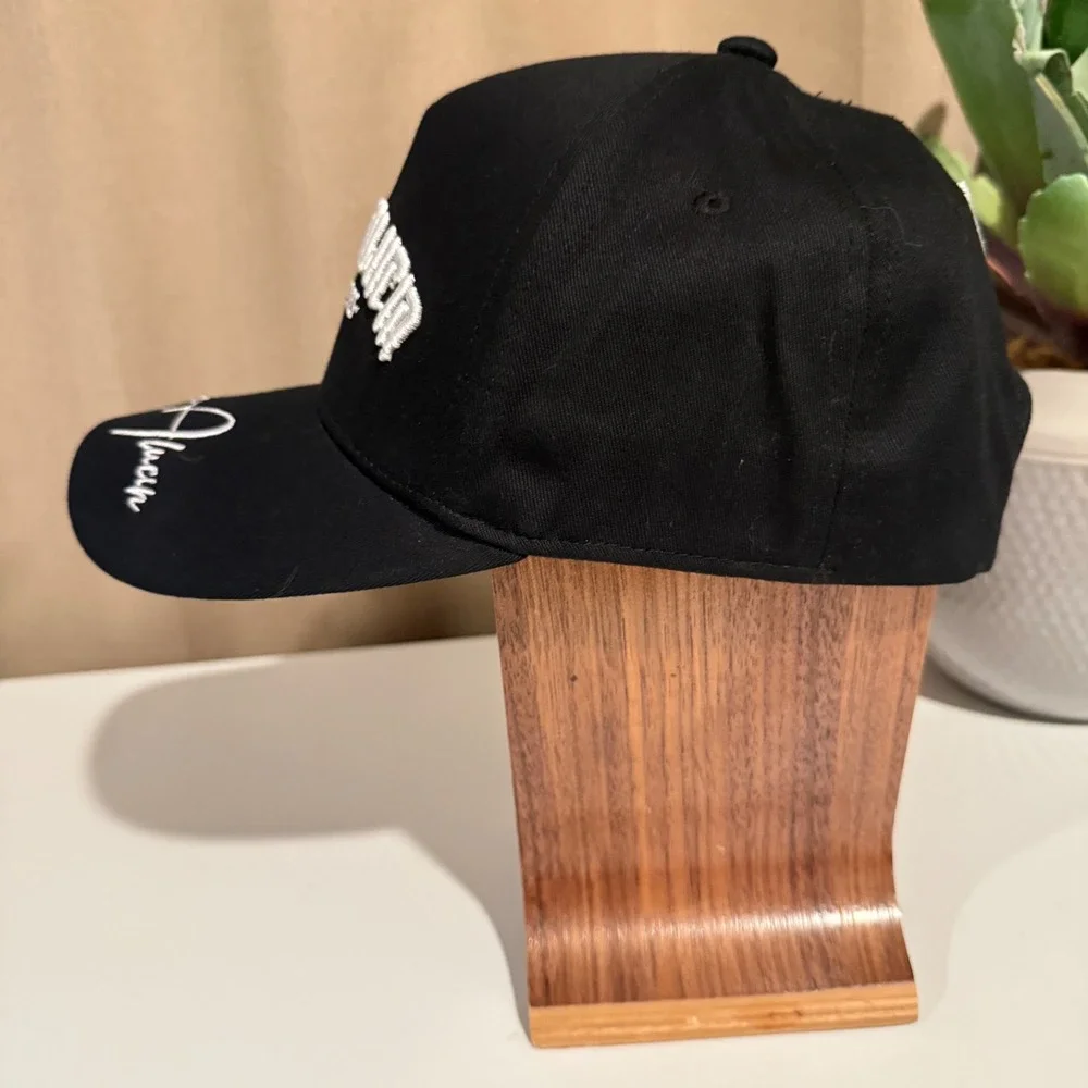 Marca Alucin Los Angeles Snapback Hat Black Satin Lined Series 2025 Cap Mens‎